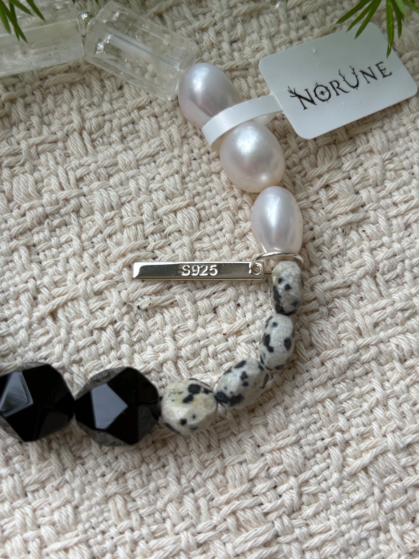 Earthbound — Malachite & Clear Quartz Bracelet